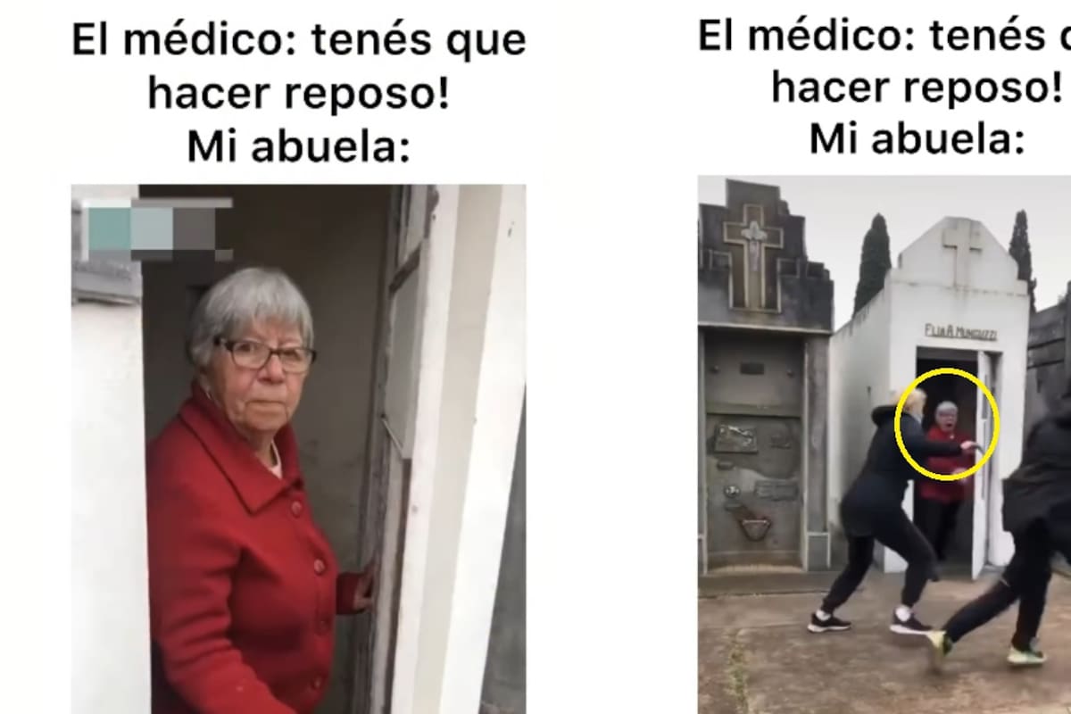 “Quiero ser así cuando sea mayor”: nieta y abuela se esconden en cementerios para asustar a desconocidos