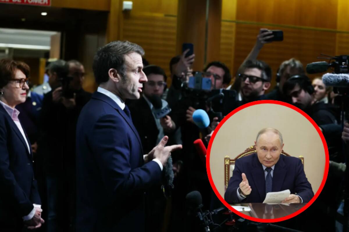 Macron señala a Putin como el verdadero riesgo de una Tercera Guerra Mundial