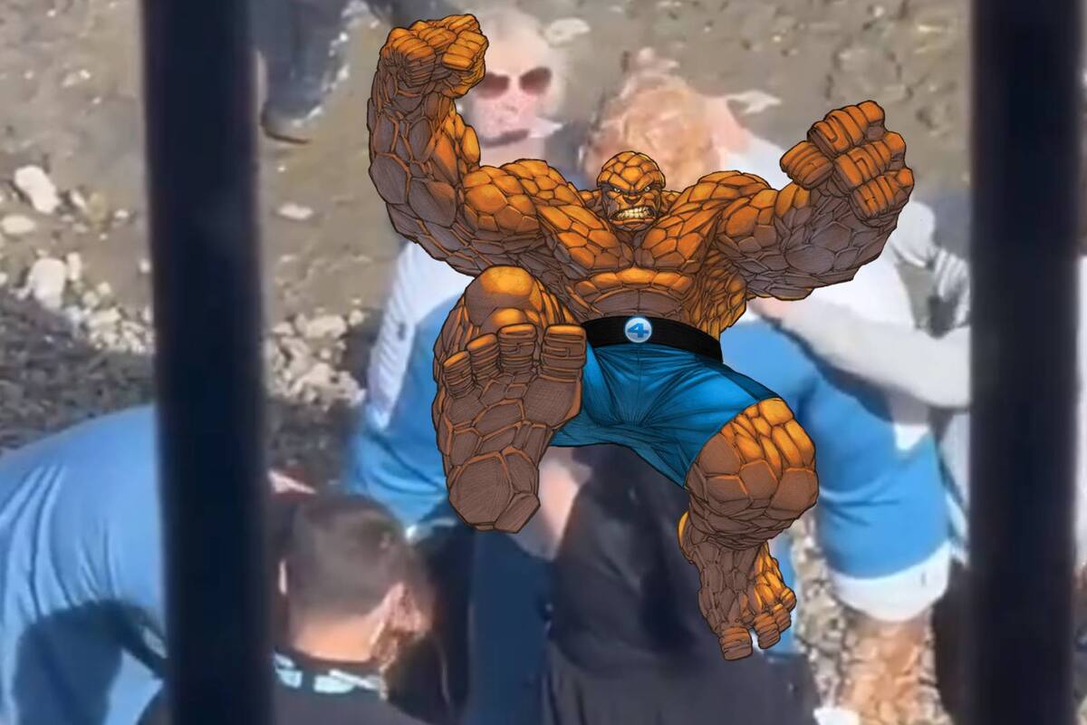 "La Mole" se deja ver en el rodaje de 'Fantastic Four: First Steps'