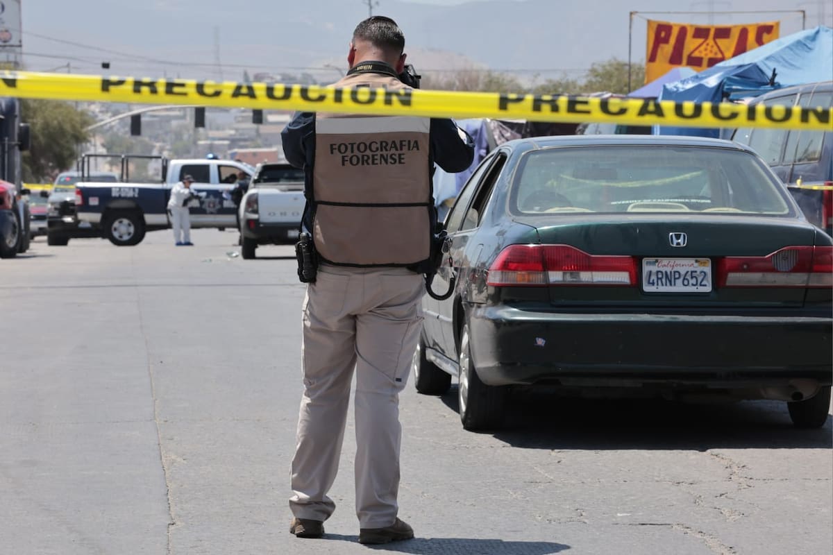 El hombre fue atacado desde un vehículo Honda verde.