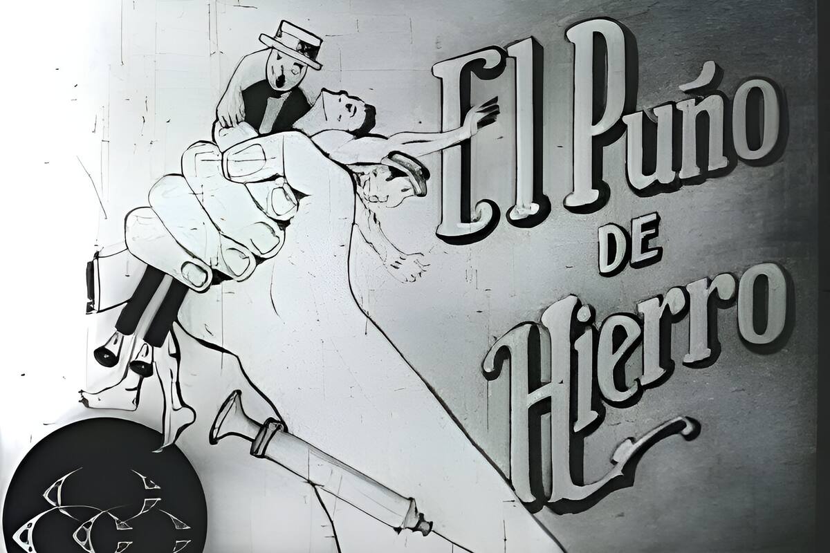 “El puño de Hierro” película silente, una joya del cine mexicano, disponible en el Cine en Línea de la UNAM
