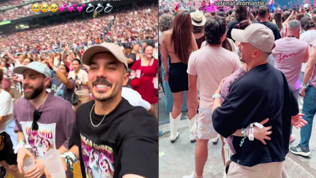 Taylor Swift: Fanático asiste con su pareja a concierto y esto es lo que ocurrió