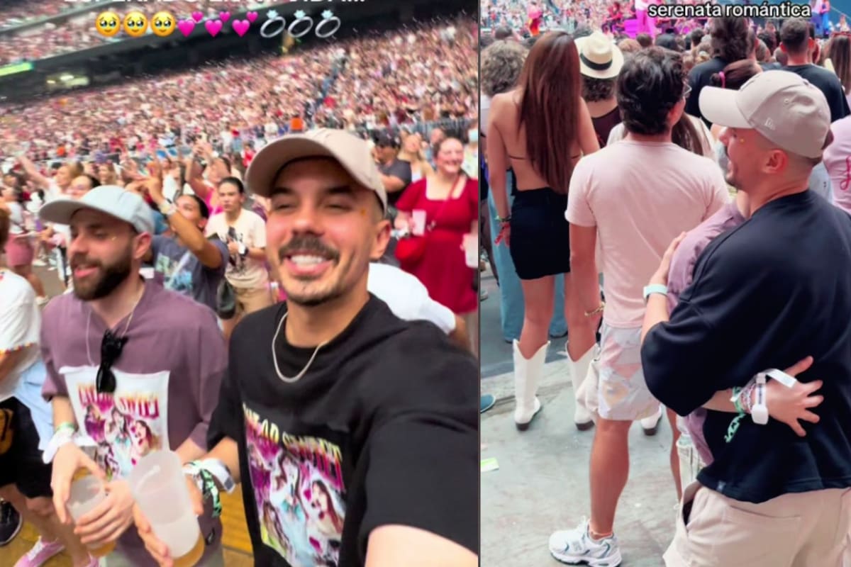 Taylor Swift: Fanático asiste con su pareja a concierto y esto es lo que ocurrió