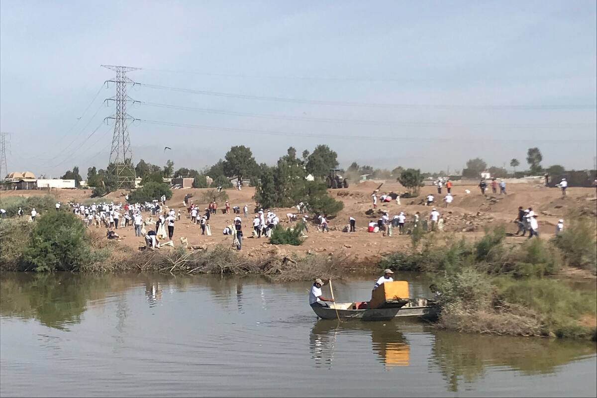 Retiran de Laguna Campestre toneladas de basura