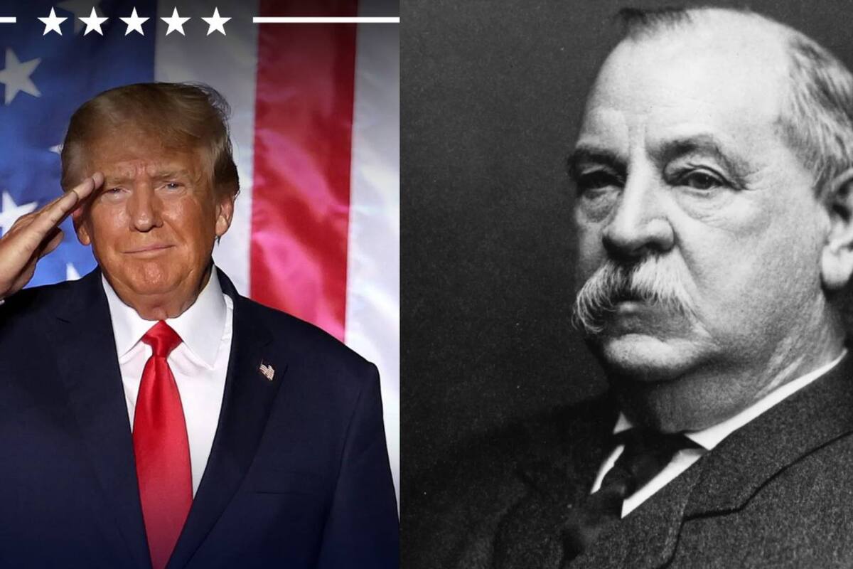 ¿Quién fue el presidente antes de Trump que ganó dos mandatos no consecutivos?