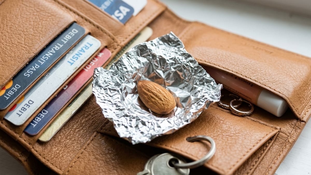 Llevar una almendra envuelta en papel aluminio: el significado de este ritual del Feng Shui y por qué algunas personas lo usan como símbolo de prosperidad y nuevos comienzos