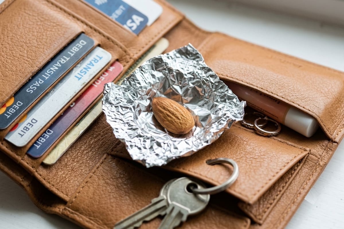 Llevar una almendra envuelta en papel aluminio: el significado de este ritual del Feng Shui y por qué algunas personas lo usan como símbolo de prosperidad y nuevos comienzos