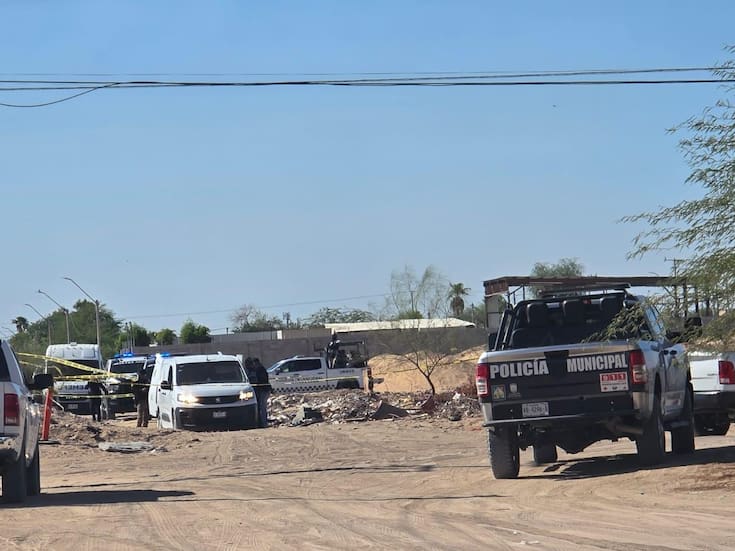 Encuentran cuerpo sin vida en un terreno baldío de San Luis Río Colorado