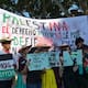 Estudiantes marchan en Tijuana en apoyo a Palestina