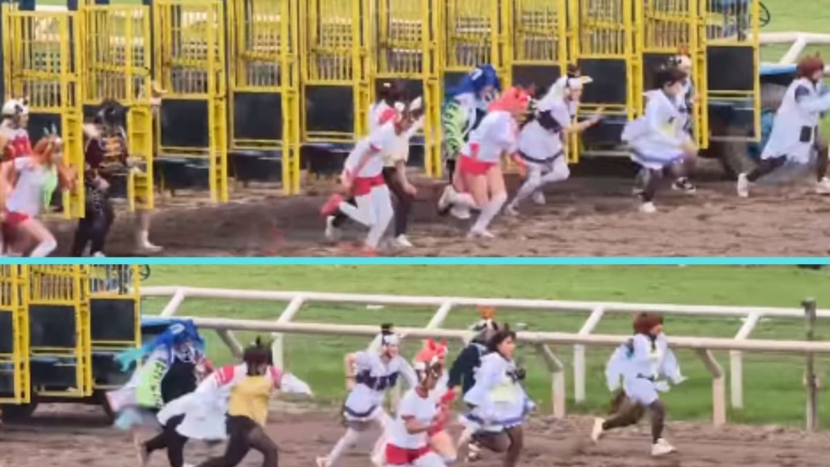 Carreras de “chicas caballo” inspiradas en un anime japonés llenan hipódromo de Lima y se vuelven virales en redes (VIDEO)