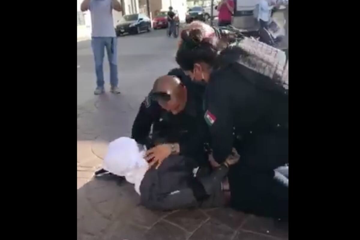 Siguen en la FGE manifestantes detenidos ayer