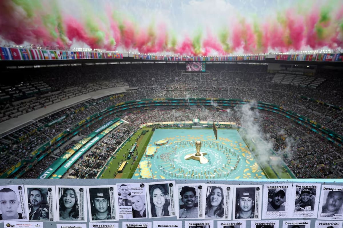 Con un aforo de 87,000 personas, se necesitarían casi dos estadios Azteca para acomodar a los 130,000 desaparecidos registrados oficialmente en México según los datos más recientes de la Comisión Nacional de Búsqueda en 2026