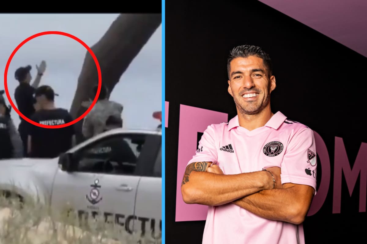 Luis Suárez colabora en rescate, luego del intento de suicidio de un hombre