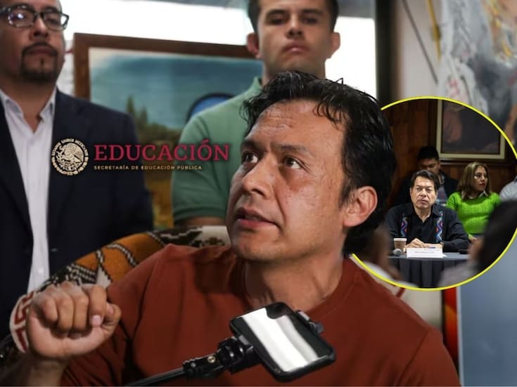 Marx Arriaga se ‘atrincheró’ en la SEP tras ser separado del cargo, pero aclara que no defiende su puesto, sino los contenidos de los libros de texto de la Nueva Escuela Mexicana mientras avanza el cambio de la plaza y la entrega de la dirección