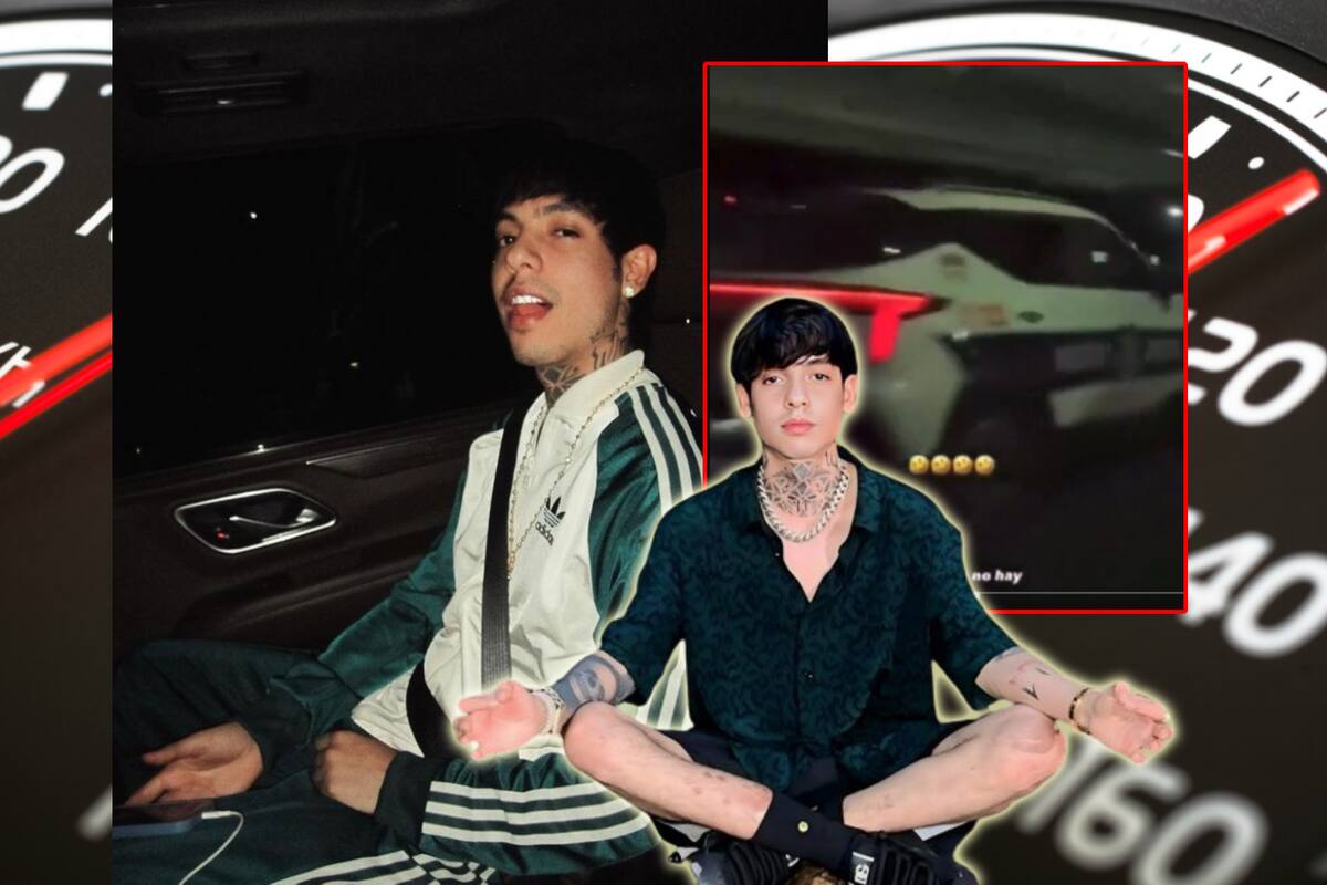 ¿Qué pasó entre Natanael Cano y policías tras conducir a exceso de velocidad?