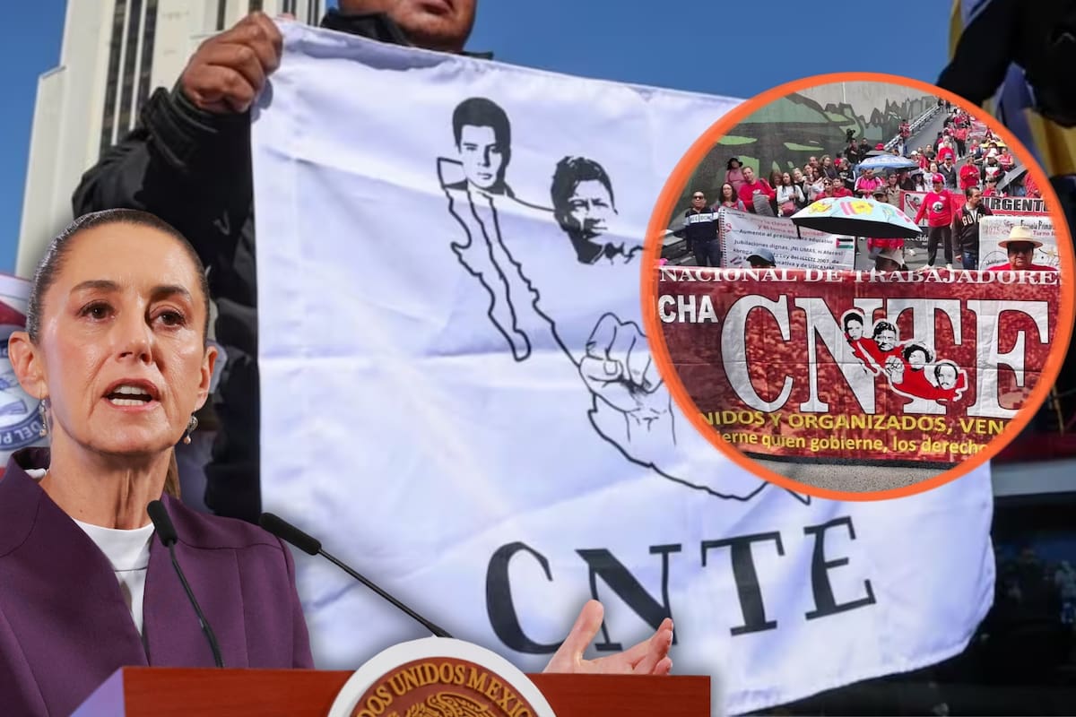 Son algunos maestros no son todos responde Sheinbaum al paro nacional que la CNTE convocó desde el primero de junio en plenos preparativos del Mundial en el Zócalo