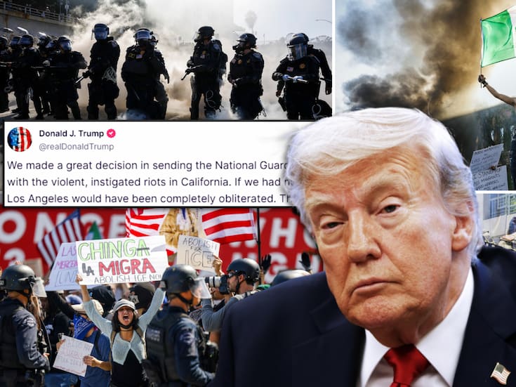 Trump violó la ley federal al ordenar tropas de las Guardia Nacional para redadas antimigrantes en Califonia, dicta juez
