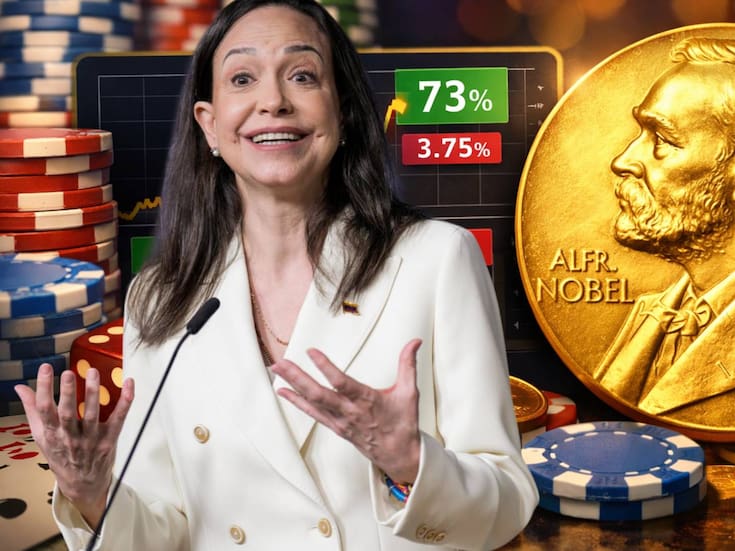 Un aumento inusual en las apuestas de la plataforma PolyMarket, provocó que el Instituto Nobel iniciara una investigación interna luego que se filtrara información de que el Premio Nobel de la Paz sería otorgado a María Corina Machado