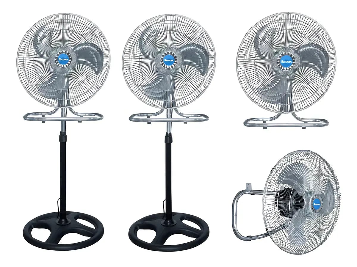 Paquete de dos ventiladores metálicos de 18 pulgadas | Mercado Libre