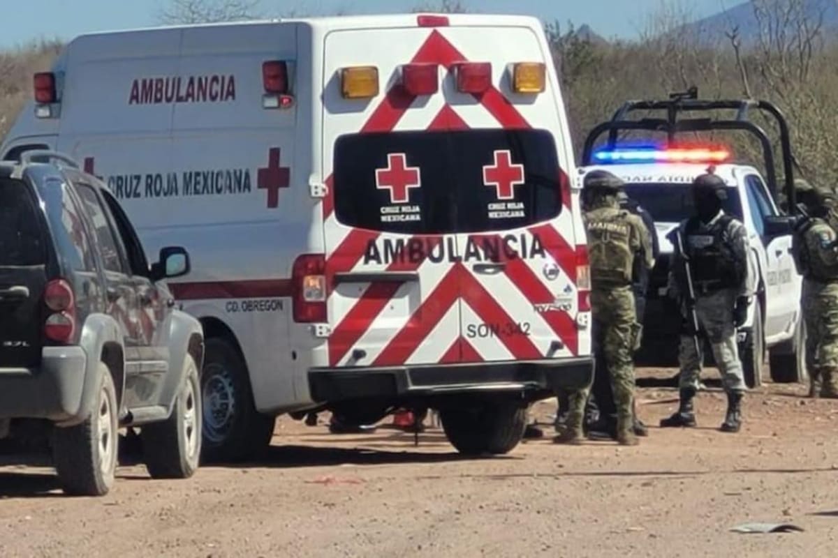 Matan a balazos a dos en Obregón