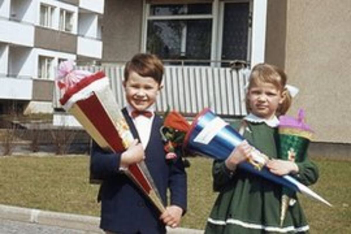 Por qué los niños alemanes reciben un cono de cartón en su primer día de escuela