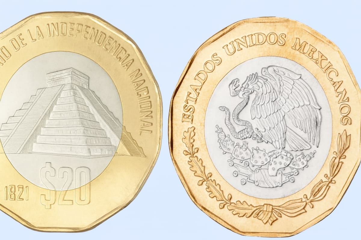 Monedas de 10 y 20 pesos tendrán nuevo diseño y materiales: iniciativa de Claudia Sheinbaum busca incluir a Chichén Itzá en la moneda de $20 y modernizar la de $10 con aleaciones más económicas