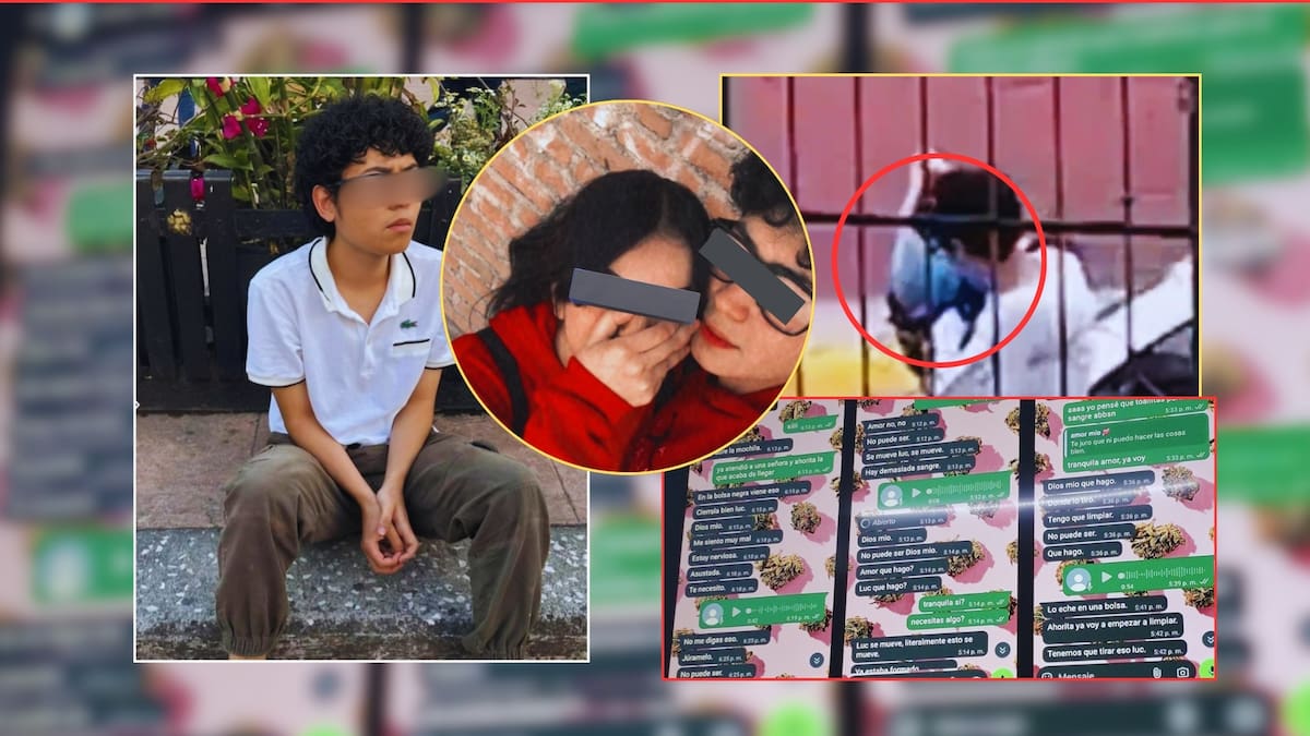Filtran chat de los padres del recién nacido abandonado en bolsa de plástico en Edomex. Foto: Especial (Capturas/X | editada en Canva)