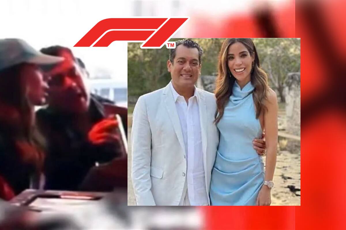 Captan a la diputada Diana Barreras en exclusiva fiesta de la Fórmula 1 junto a su esposo; la legisladora se hizo viral por el caso ‘dato protegido’