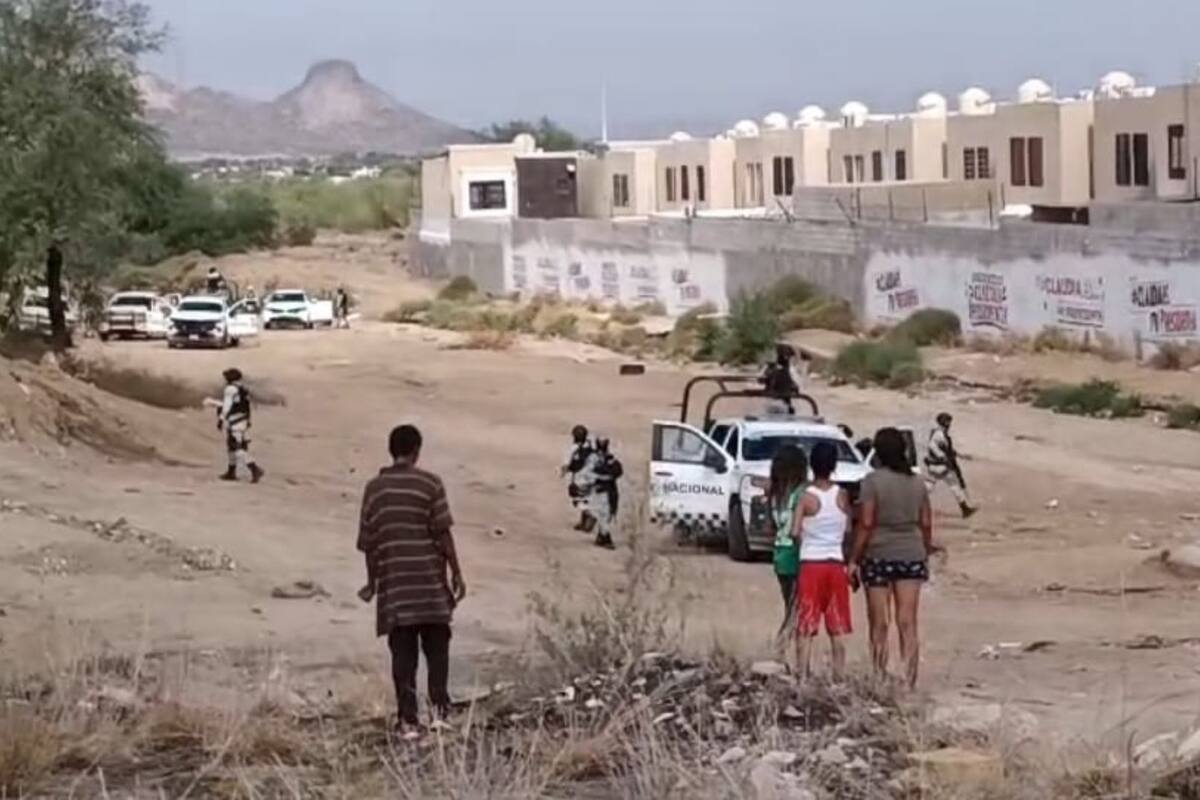 Reportan enfrentamiento entre el Ejército Mexicano y grupo armado al norte de Hermosillo