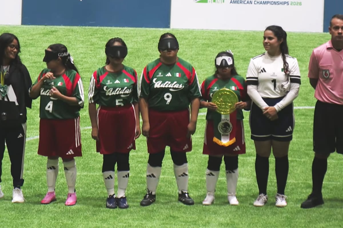Selección Mexicana Femenil de futbol para ciegas hace historia ante Argentina: debutó internacionalmente frente a las bicampeonas del mundo