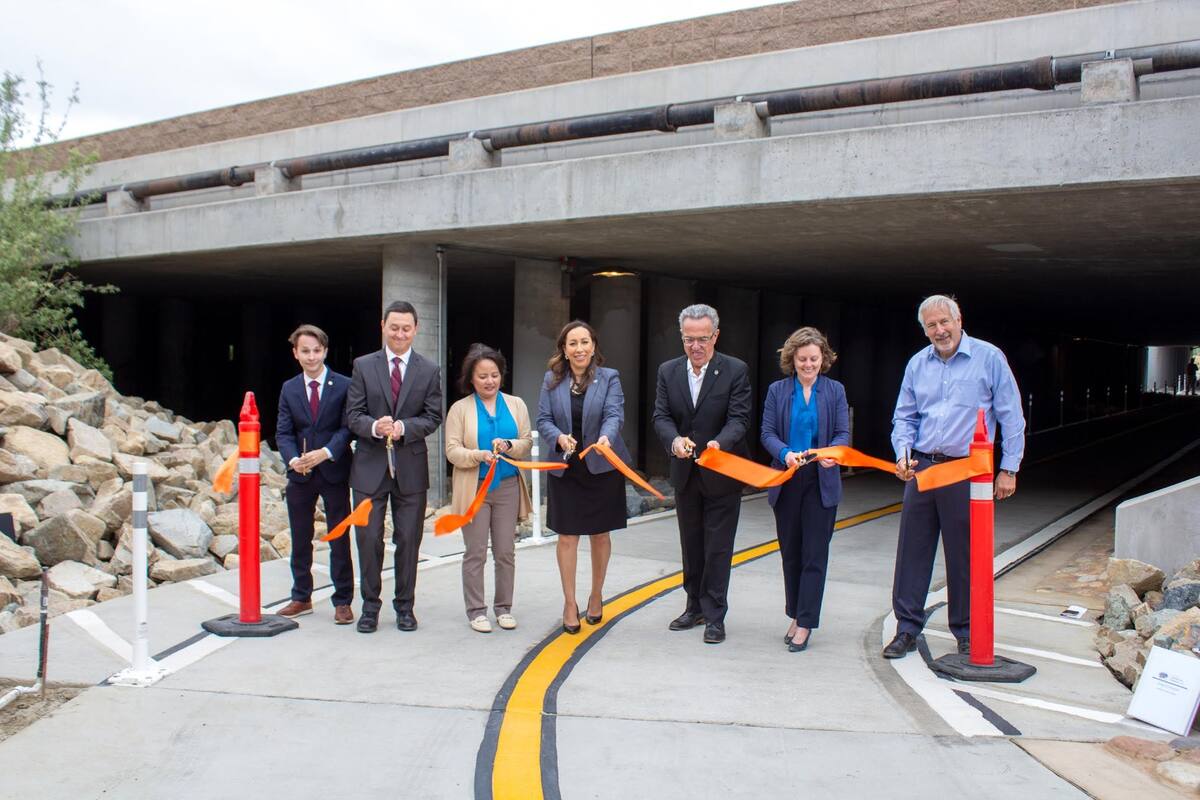 Inauguran ciclovía en Carmel Valley