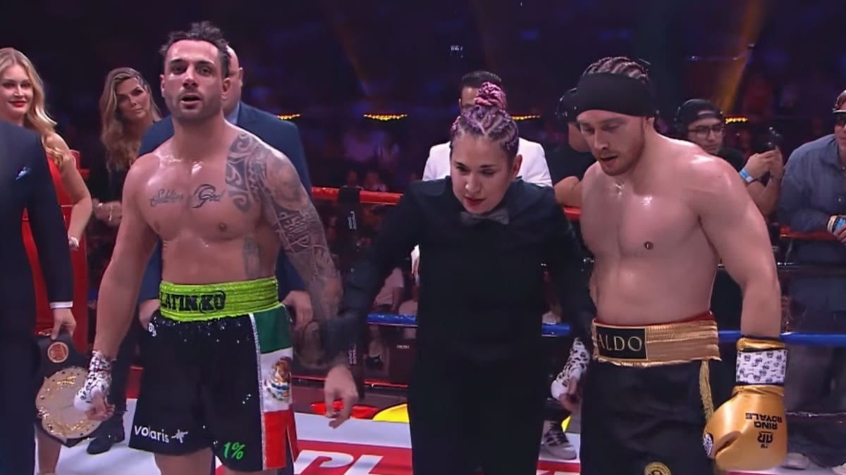 Nicola Porcella podría recibir multa de más de un millón de pesos por usar la bandera de México en su short durante pelea de Ring Royale