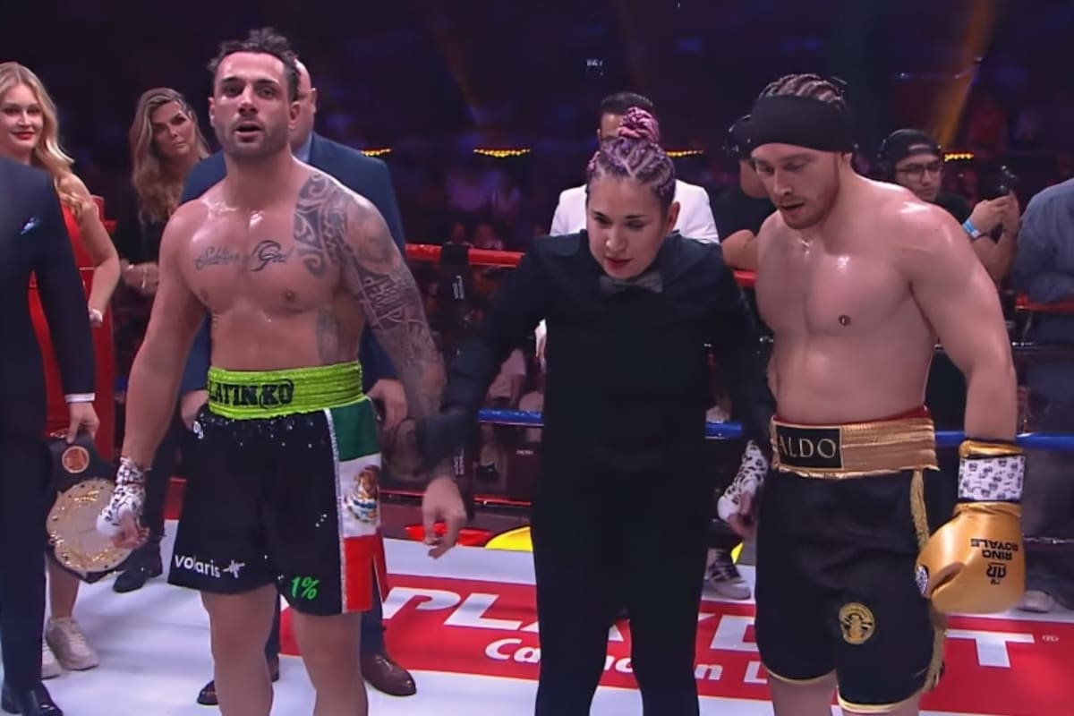 Nicola Porcella podría recibir multa de más de un millón de pesos por usar la bandera de México en su short durante pelea de Ring Royale