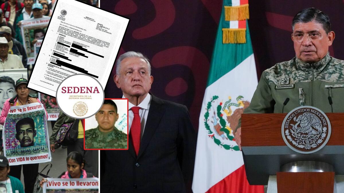 Fotografía del ex Secretario de la Defensa Nacional de México, Luis Crescencio Sandoval en una mañanera de AMLO. | Banco digital GH