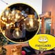 Mercado Libre rebaja 21% la guirnalda de luces vintage Ununmx de 15 metros a solo $218 MXN, un modelo ideal para jardín que cuenta con una excelente calificación de 4.8 estrellas