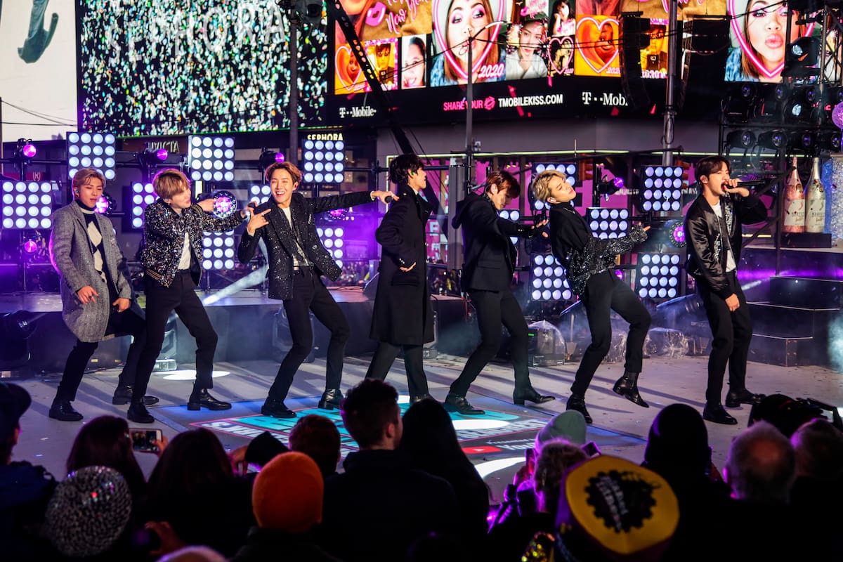 La banda surcoreana BTS.EFE/EPA/ANGEL COLMENARES/Archivo