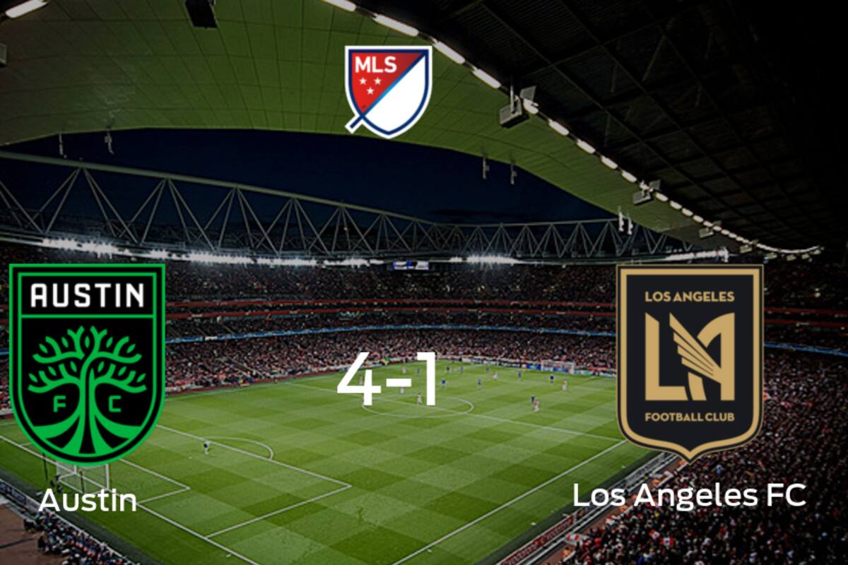 Austin FC muestra su poderío tras golear a Los Angeles FC (4-1)