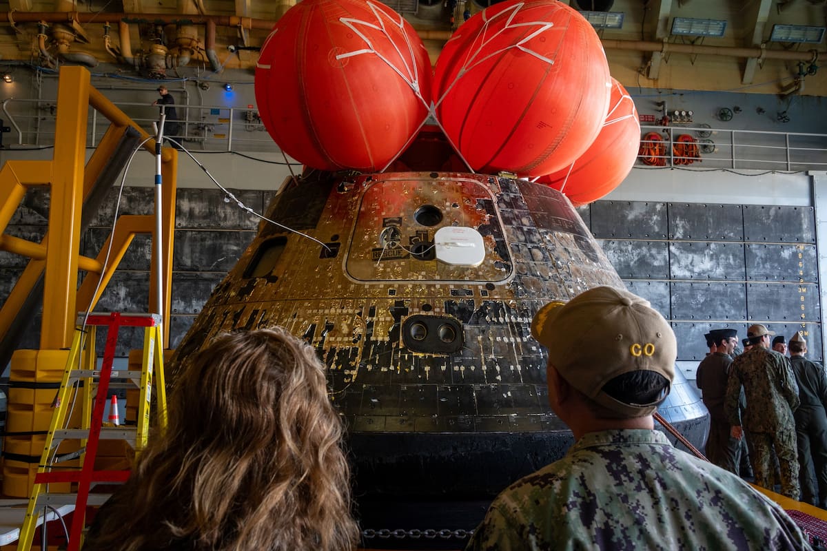 Militares y familiares podrán ver cápsula espacial en San Diego