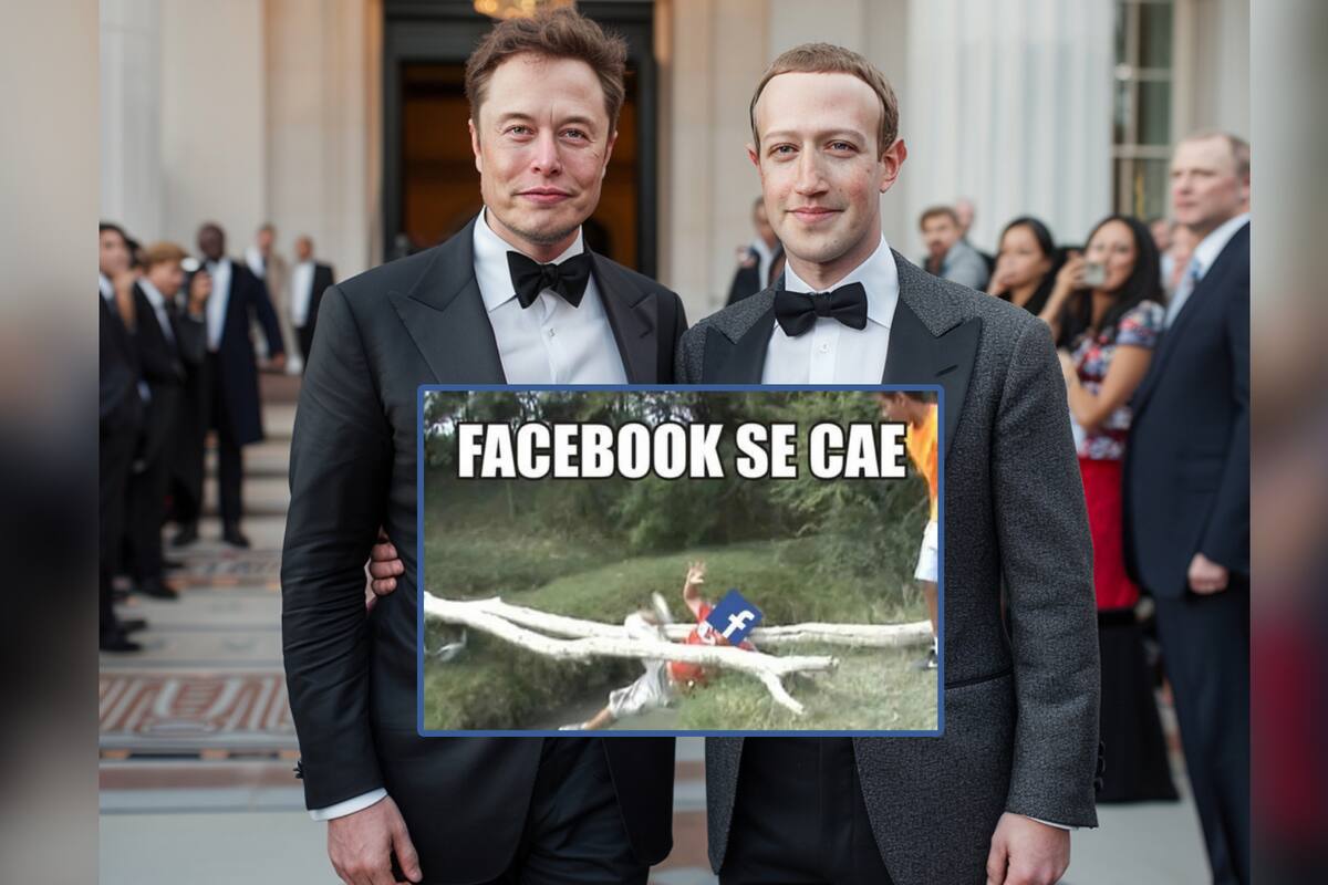 Facebook: Elon Musk ‘trolea’ a Mark Zuckerberg por la caída de la red social
