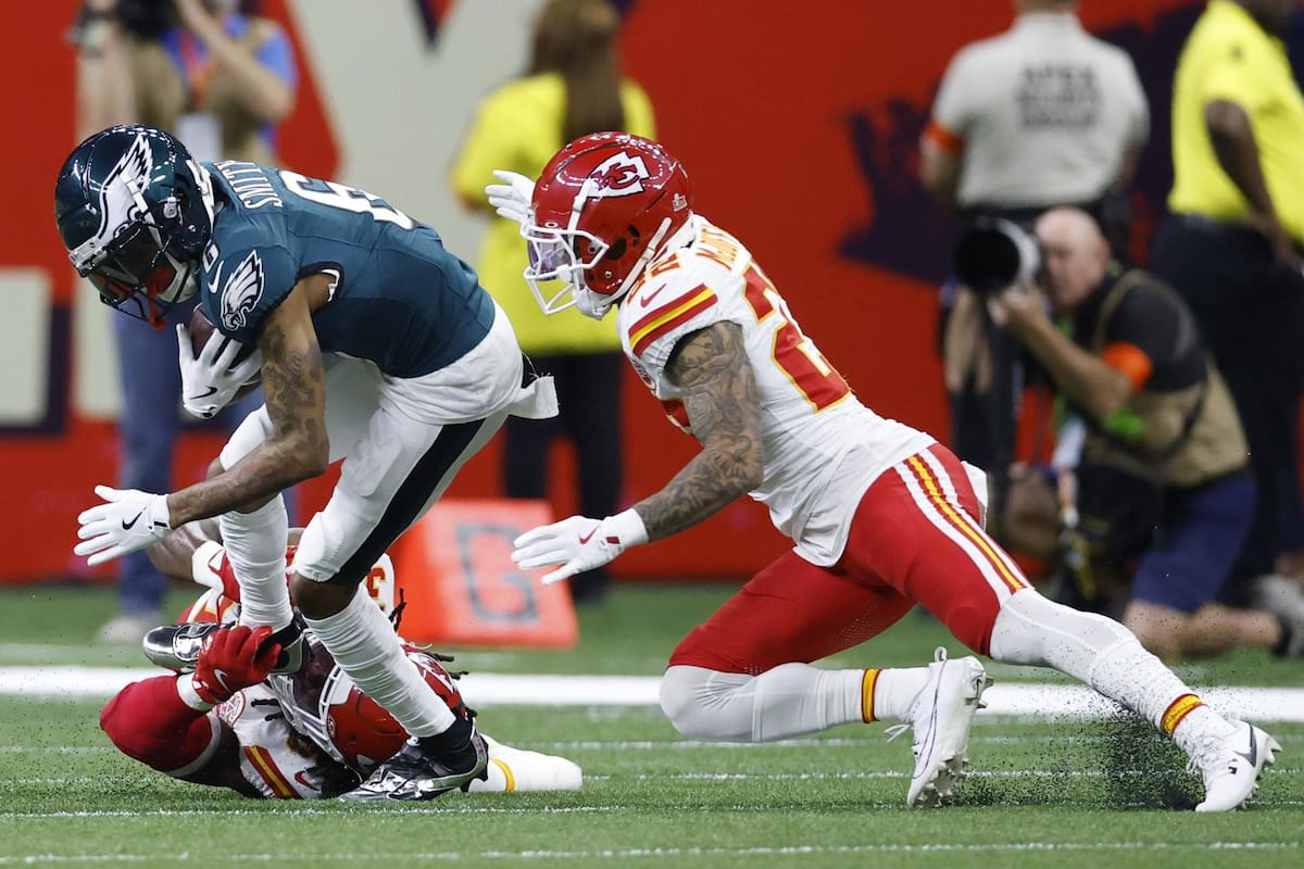 NEW ORLEANS (United States), 10/02/2025.- Los Eagles de Philadelphia Eagles se llevaron la victoria en el Super Bowl LIX que tuvo lugar el 9 de febrero del 2025, en Nueva Orleáns, Filadelfia. | Crédito: EFE/EPA/ERIK S. LESSER
