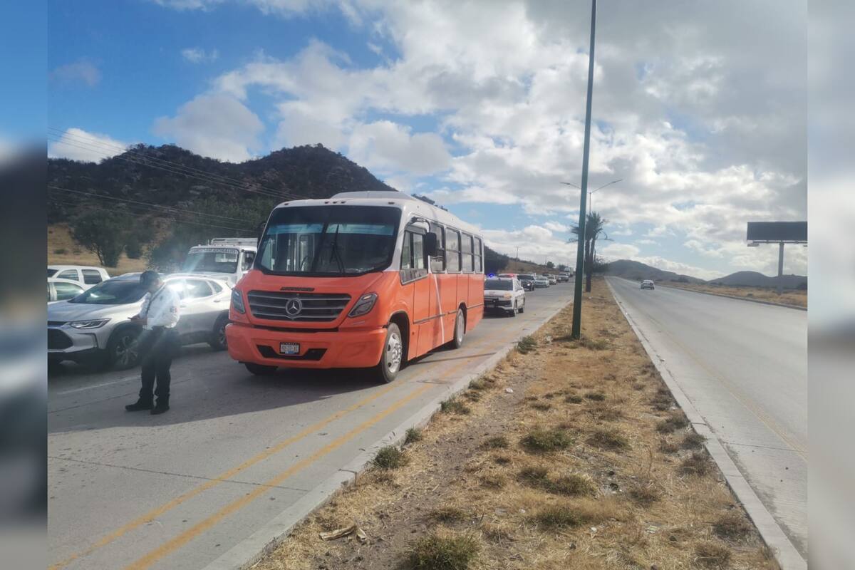 Conductor de autobús que originó persecución en Hermosillo no era chofer de transporte urbano