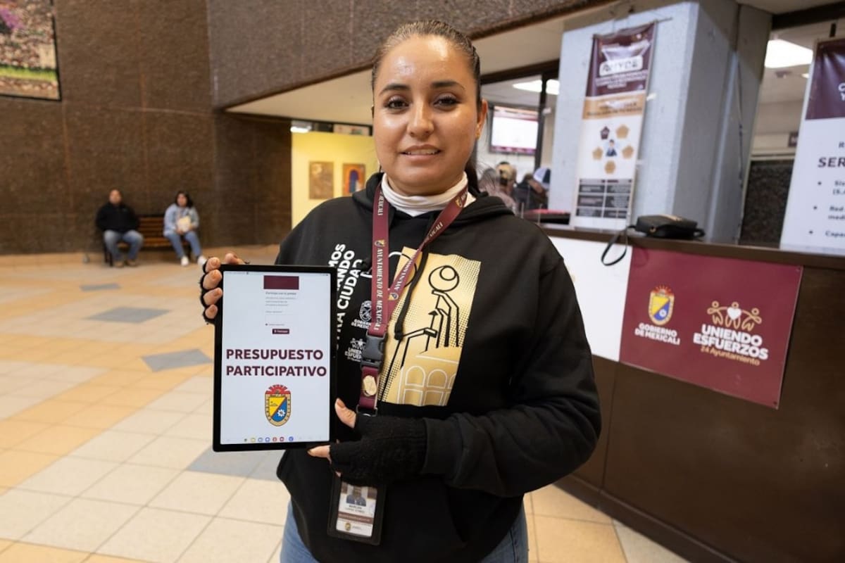 Mexicalenses ya pueden proponer obras en el Presupuesto Participativo