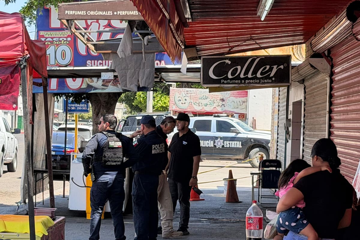Desalojan parte del centro de Ciudad Obregón por el hallazgo de una botella con sustancia no identificada en su interior