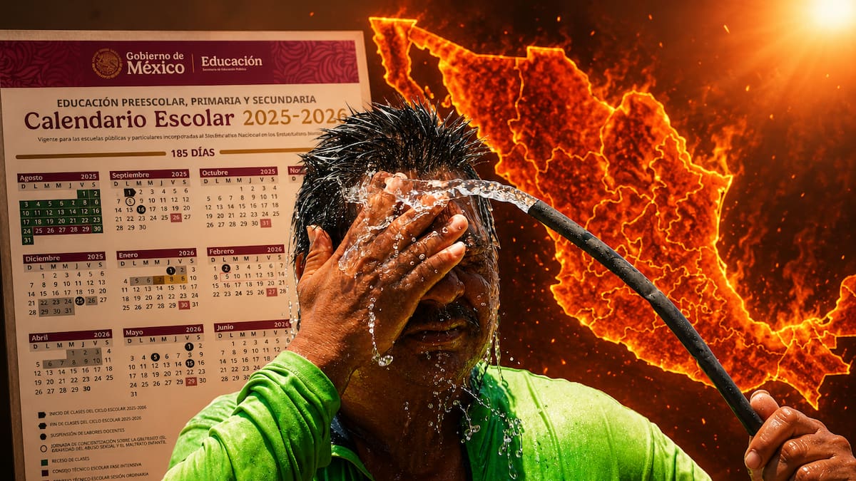 Onda de calor y condiciones similares a la canícula llevarán temperaturas de hasta 45 °C a varios estados de México mientras la SEP ya adelantó el fin de clases por el calor extremo