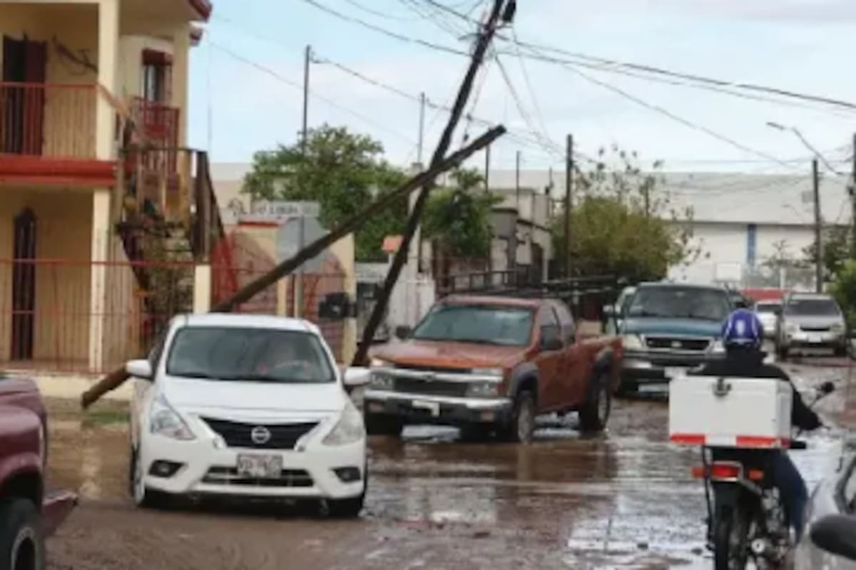 Lluvias en Hermosillo dejan inundaciones menores y cierre del Paseo Río Sonora