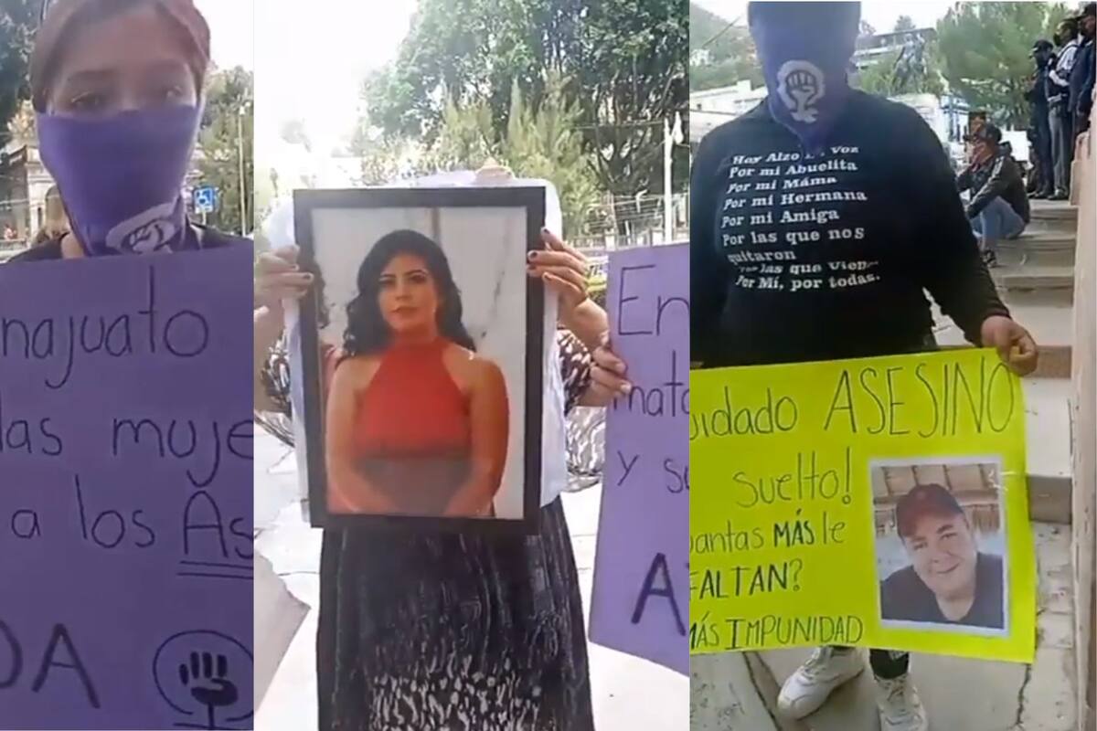 Manifestantes exigen justicia por Guadalupe González después de haber liberado al presunto responsable de su feminicidio