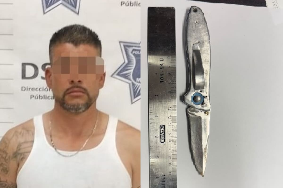 Cae automovilista armado en el Centro Cívico; tenía orden de aprehensión por robo