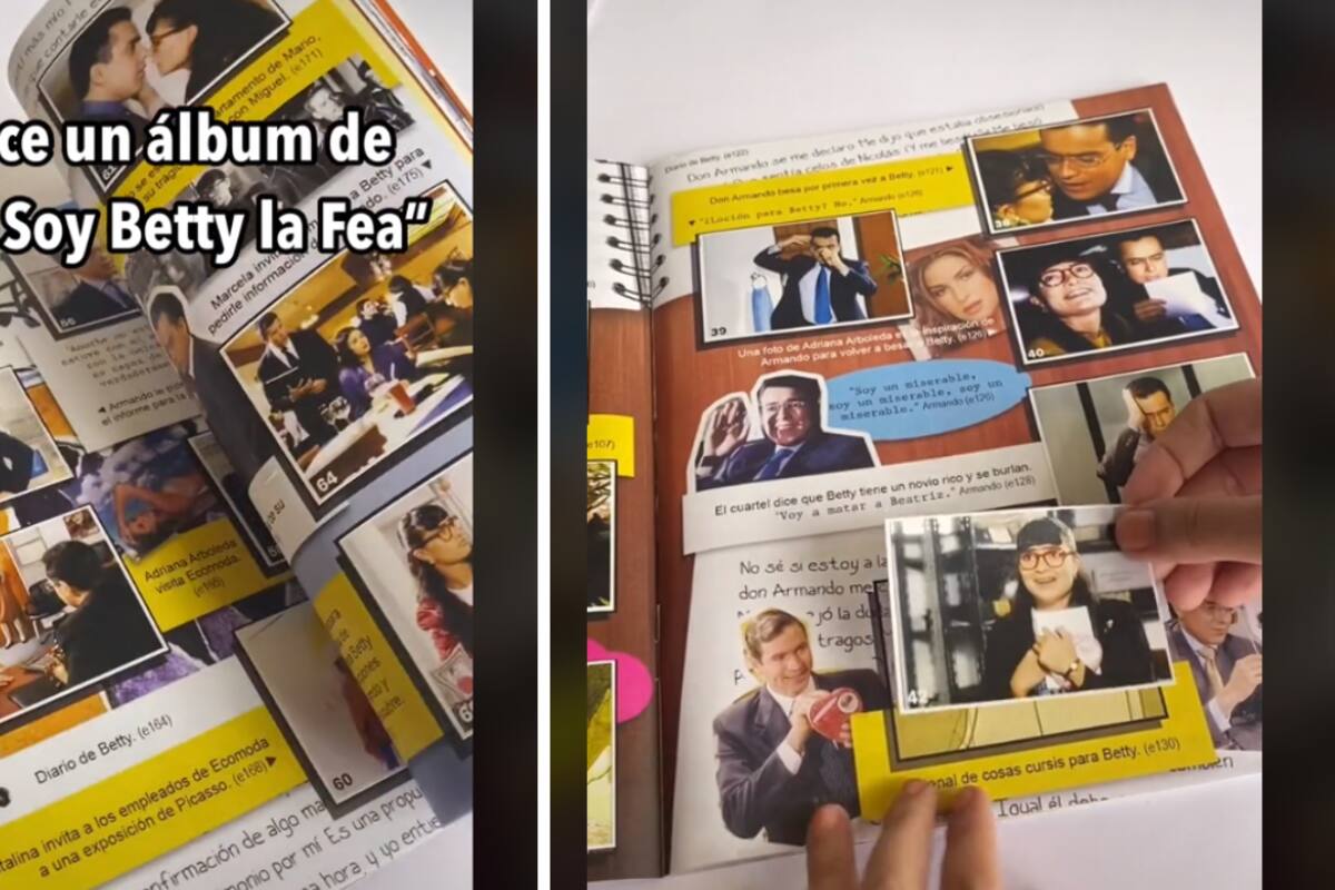 Fanática de ‘Yo soy Betty, la fea’ creó álbum con las mejores escenas y arrasa en las redes sociales
