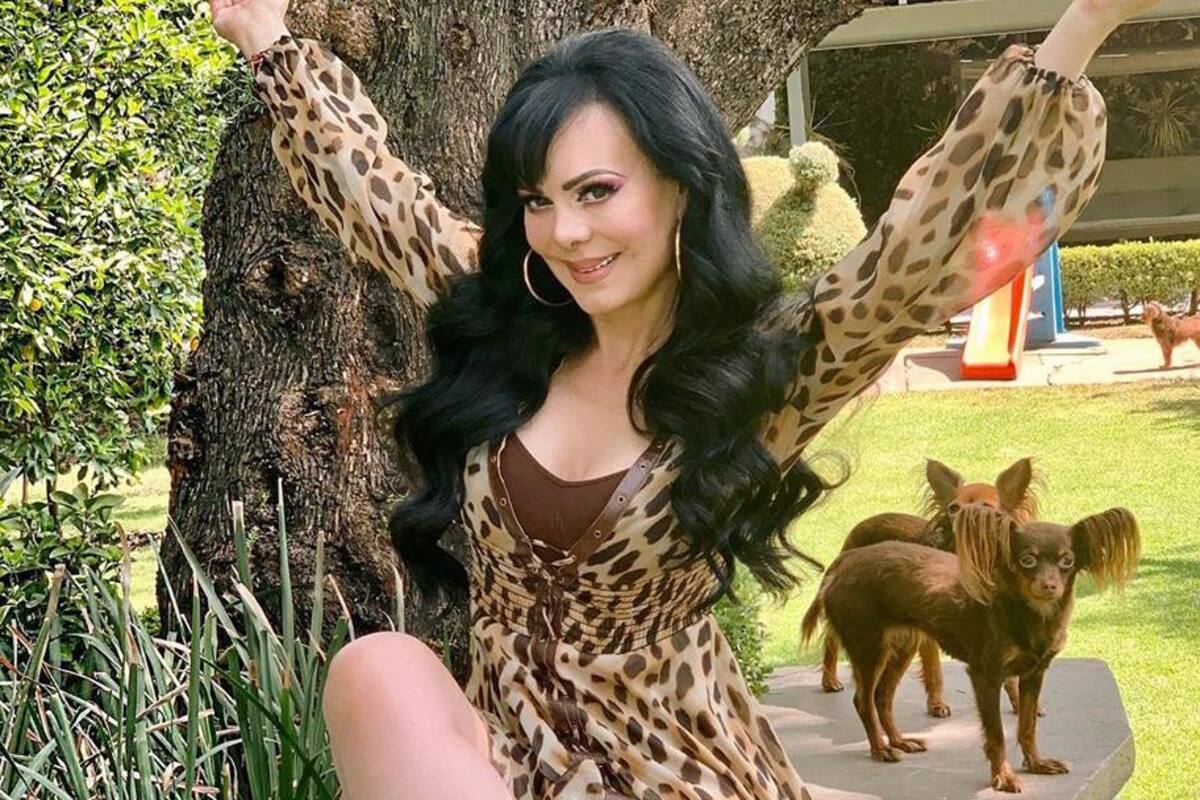 Así luce Maribel Guardia en su gimnasio