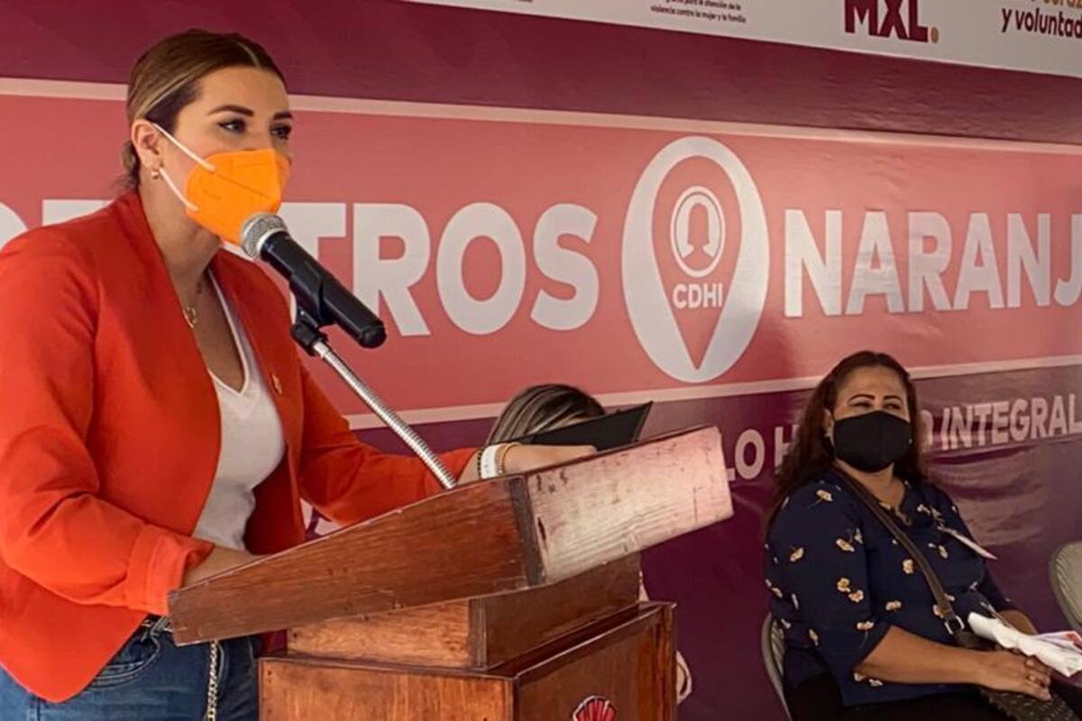 Anuncia Marina del Pilar “puntos naranja” para salvaguardar a mujeres